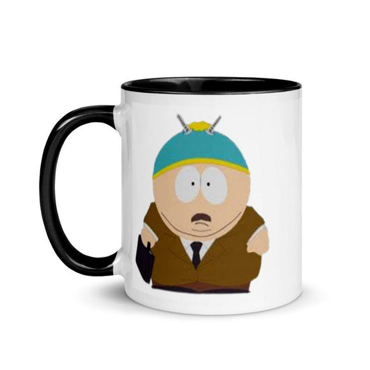 Williamsmugstore SOUTHPARK MUG eric cartman  , handmade ceramic southpark mug,