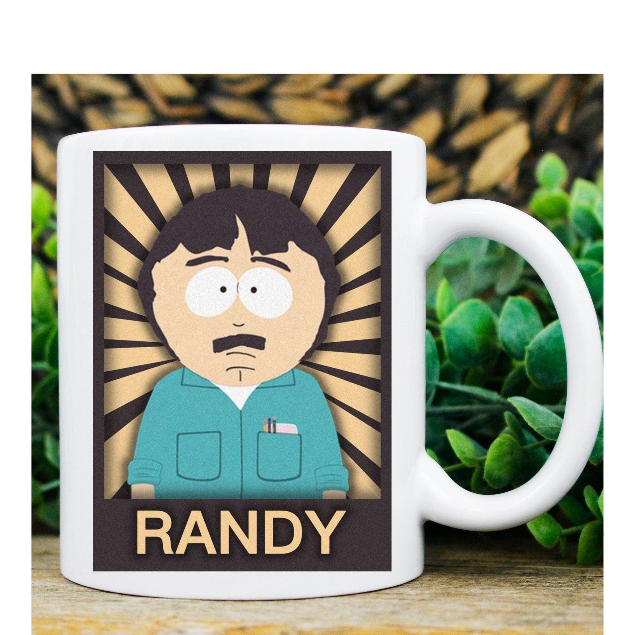 Williamsmugstore southpark randy marsh  ,handmade southpark mug