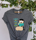 Williamsmugstore southpark randy marsh sweatshirt  my eyes are up here ,90s animated cartoon ,southpark sweatshirt ,soutpark gift