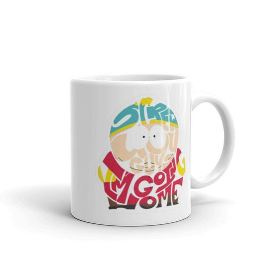 Williamsmugstore southpark screw you guy im going home mug  ,handmade southpark mug,southpark gifts,cartman mug,90s cartoon mug,southpark cup gift