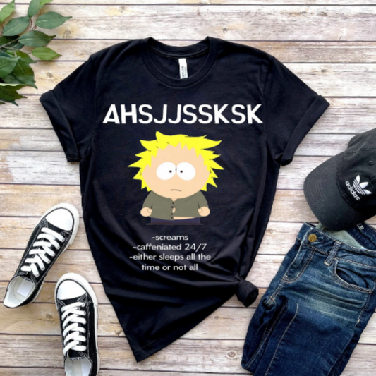 Williamsmugstore southpark shirt black butters  southpark t shirt