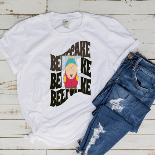 Williamsmugstore southpark shirt eric cartman beefcake shirt , southpark t shirt