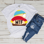 Williamsmugstore southpark shirt eric cartman pulling A moonie t shirt