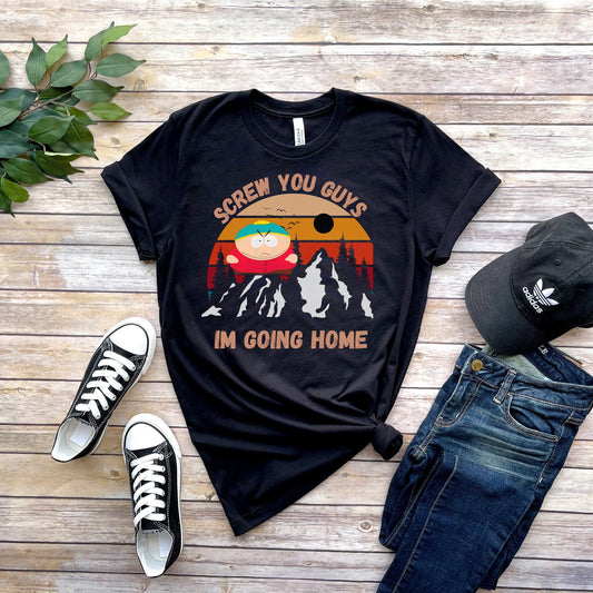Williamsmugstore southpark shirt eric cartman screw you guys im going home, cartman shirt