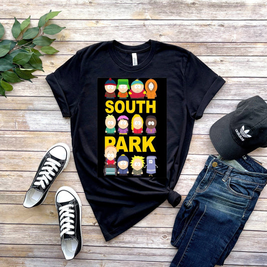Williamsmugstore southpark shirts southpark logo badge  , southpark t shirt