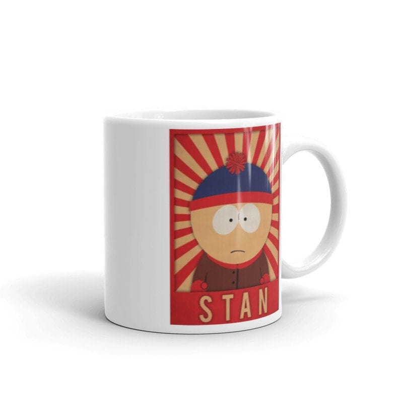 Williamsmugstore stan  southpark mug,coffee mug gift for southpark lovers