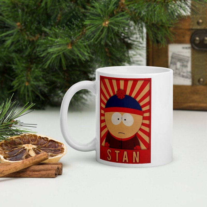 Williamsmugstore stan  southpark mug,coffee mug gift for southpark lovers