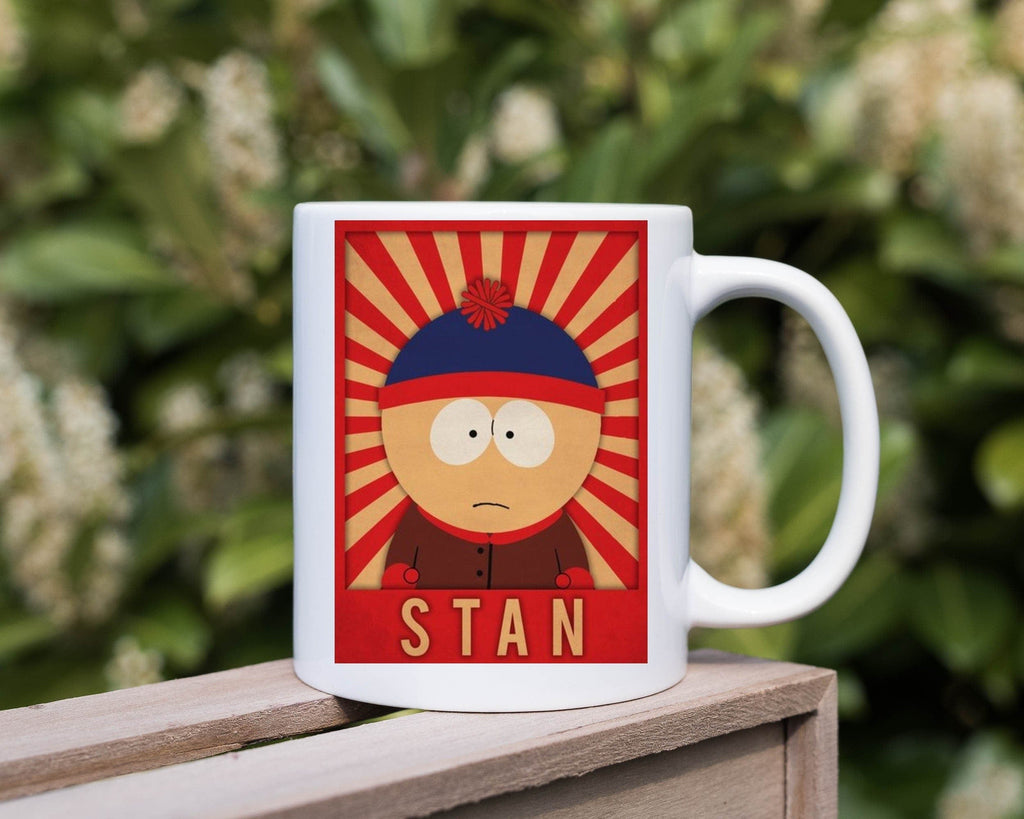 Williamsmugstore stan  southpark mug,coffee mug gift for southpark lovers